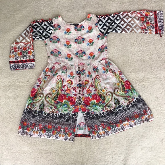 Pakistani brand Batik frock - Picture 6 of 10